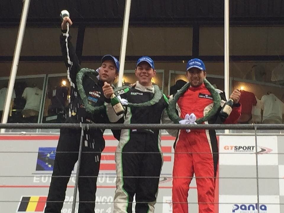 JEN racingteam scoort podiumplaats in Spa!